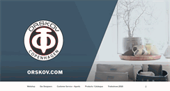 Desktop Screenshot of orskov.com