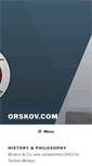 Mobile Screenshot of orskov.com